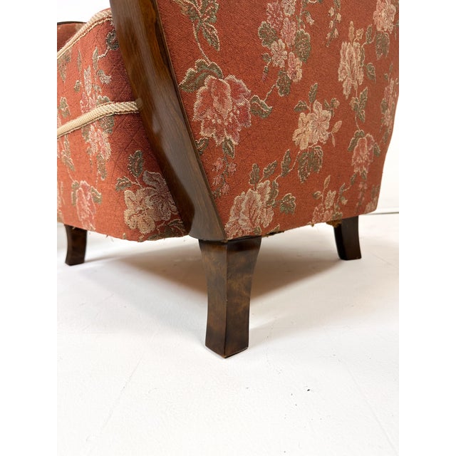 Brown 1930s Art Deco Swedish Lounge Chairs For Sale - Image 8 of 10