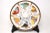 White Vintage Fujita Kutani Porecelain Hand-Decorated Platter With Stand For Sale - Image 8 of 8