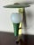 Italian Wall Lamp in Green Aluminum and Opaline Glass, 1950s For Sale - Image 10 of 10