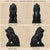 Cast Stone Guardian Lion Garden Sculpture. For Sale - Image 4 of 5