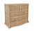Contemporary Matthew Izzo Home - Celine Rattan, Soft Glide Four Drawer Chest With Satin Brass Hardware For Sale - Image 3 of 10