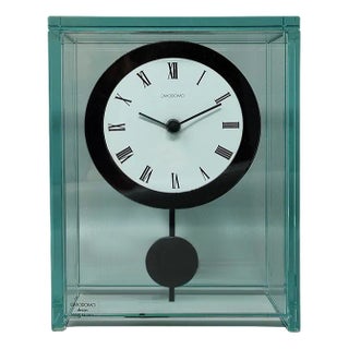 Italian Pendulum Clock by Omodomo, 1970s For Sale