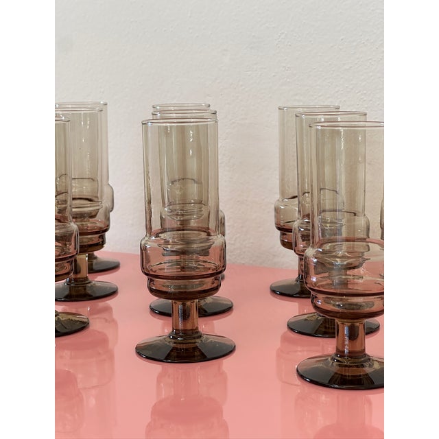 Vintage Glasses from Willem Heessen, 1970s, Set of 12 For Sale - Image 18 of 18