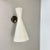 Gio Ponti Brass and Metal Diabolo Theatre Wall Light in the style of Gio Ponti and Stilnovo, Italy, 1950s For Sale - Image 4 of 18