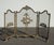 Vintage French Provincial Ribbons Love Birds Gold Brass Fireplace Screen #1 For Sale - Image 15 of 15