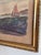 Coastal Vintage Coastal Village Drawing, Seaside Cottage Art - Signed For Sale - Image 3 of 10