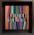 Contemporary Abstract Acrylic on Panel "Weaven 4" by Cristina Ghetti For Sale - Image 4 of 4