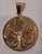 Metal Handmade 18k Gold Coin Pendant, 1930s For Sale - Image 7 of 15