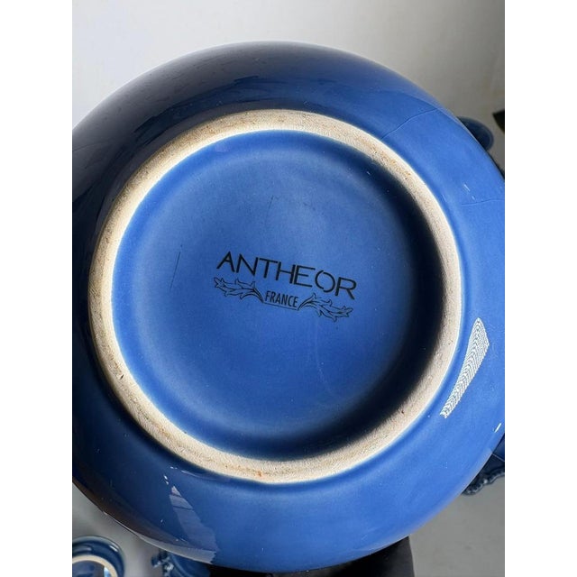 Blue Vintage French Tea Set, 1970, Set of 23 For Sale - Image 8 of 17