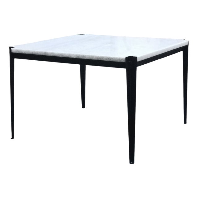 T61 Side Table with Marble Top by Osvaldo Borsani for Tecno, Italy, 1950s For Sale