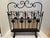 Vintage Wroth Iron Magazine Holder For Sale - Image 11 of 11