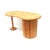 Brown Kidney-Shaped Desk from C. F. Christensen Silkeborg, 1970 For Sale - Image 8 of 8