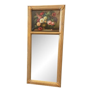 Vintage Trumeau Mirror For Sale