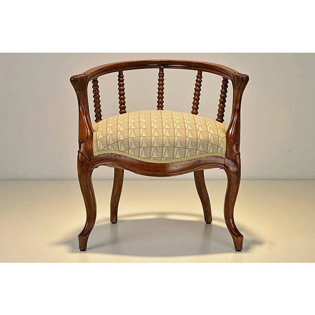 Upholstered armchair designer: unknown year: around 1870 manufacturer: unknown country: germany measurements: h 70 cm sh...