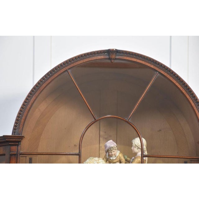 Mahogany Glazed Display Cabinet, 1930s For Sale - Image 3 of 16