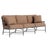Brown Jordan Venetian Sofa, Textured Pewter frame with Fusion Clay fabric For Sale - Image 12 of 12