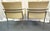 Contemporary Hickory Business Furniture Faux Croc and Metal Office Chairs - A Pair For Sale - Image 3 of 18