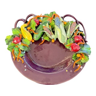 George Alexander (B. 1940) Ceramic Bowl For Sale