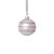 Add a festive touch to your seasonal décor with this set of 6 matte glass ball ornaments, each detailed with a charming...
