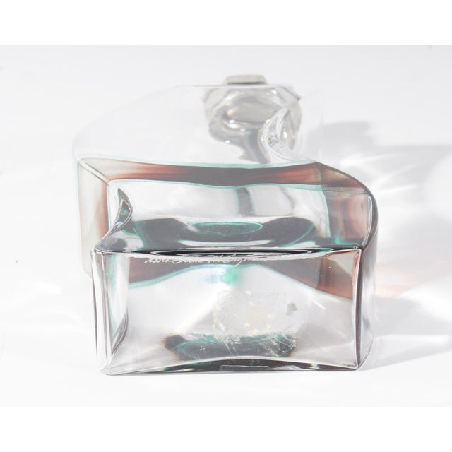 Glass Glass "Macho" Decanter by Kjell Engman for Kosta Boda For Sale - Image 7 of 10
