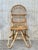Set of Five French Bamboo and Rattan French Sculptural Dining Chairs circa 1970 For Sale - Image 18 of 18