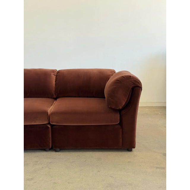 Brown Lugo Modular Sofa For Sale - Image 8 of 13