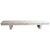 Impressive reclaimed bleached teak wood log bench. Perfect for inside or outside living. The two top pieces rest on a...