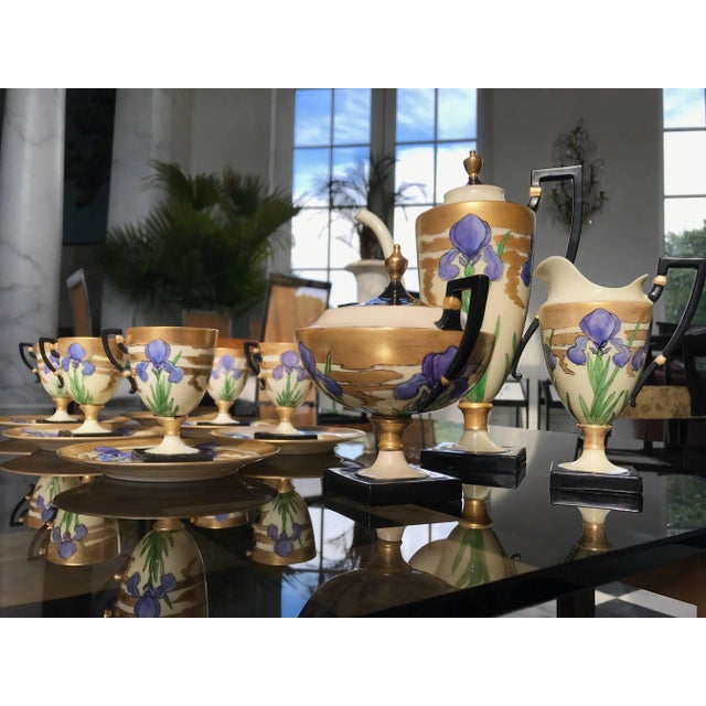 Belleek Pottery Ltd. Lenox Belleek Coffee Set For Sale - Image 4 of 10