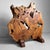 Wood Japanese Keyaki Zelkova Root Wood Decoration, 1900s For Sale - Image 7 of 15