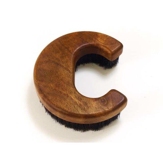 Austrian Walnut Clothes Coat Brush by Carl Auböck, 1960s For Sale - Image 11 of 18