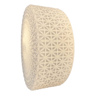 Vintage Wall in Milk Glass, 1970s For Sale