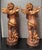 Pair of Large VTG Cherub Figurines With a Gold /Bronze-Toned Finish 18" T. For Sale - Image 4 of 5