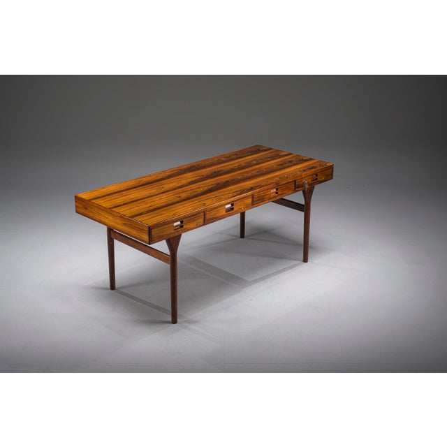 Executive Desk by Nanna Ditzel for Søren Wiladsen, Denmark, 1960s, in Restored conditions. Designed 1950 to 1959 I have...