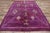 Late 20th Century Vintage Purple Beni Mrirt Moroccan Rug - 06'00 X 09'09 For Sale - Image 5 of 9