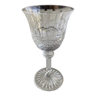 1990s St. Louis Tommy Claret Crystal Wine Glass For Sale