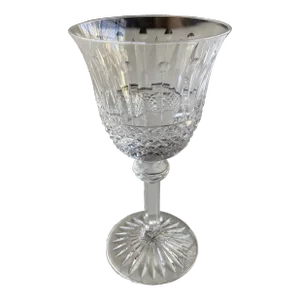 1990s St. Louis Tommy Claret Crystal Wine Glass