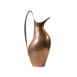 Vintage Copper Masterpiece Pitcher by Henning Koppel for Georg Jensen