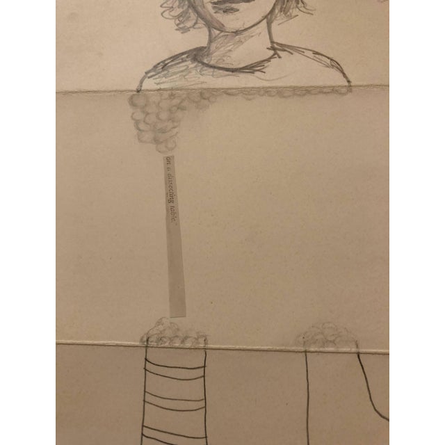 Xisco Mensua, Exquisite Corpse, Cadavre Exquis, Spanish Surrealist Drawing 3 Artists For Sale - Image 4 of 9