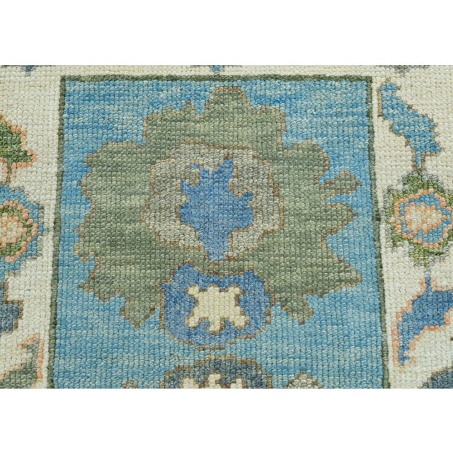 Turkish Oushak Rug 2'3" x 3'1" #17047 For Sale In Houston - Image 6 of 8
