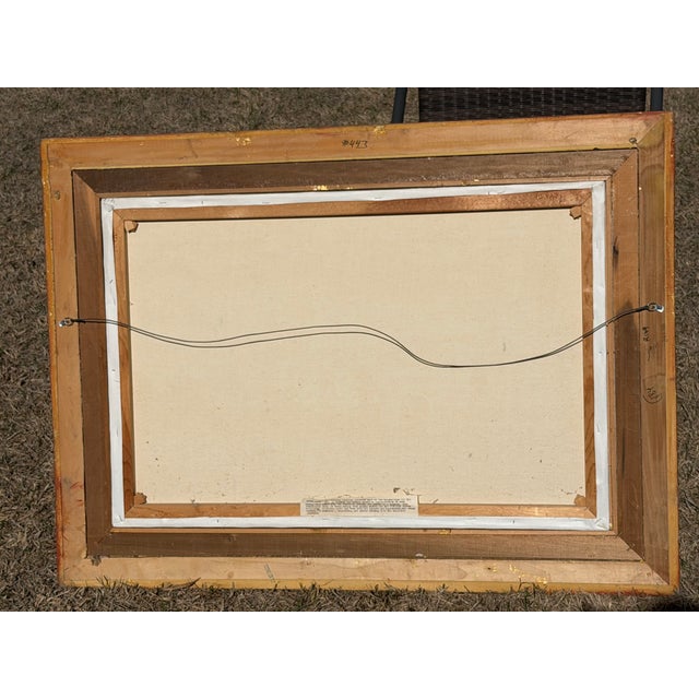 Henri Dupre Original Mid Century Impressionist Oil Painting For Sale In Los Angeles - Image 6 of 11