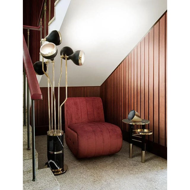 Not Yet Made - Made To Order Konstantin Side Table by Essential Home For Sale - Image 5 of 11