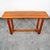 1960s Mid Century Modern Console Table Teak Solid Wood Denmark Vintage Rectangular MCM For Sale - Image 5 of 12