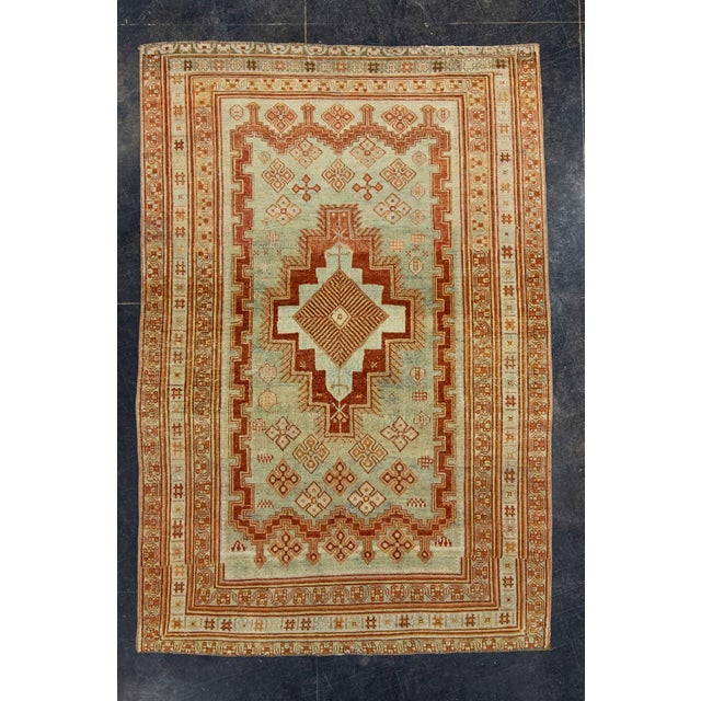 Navy Blue Turkish Oushak Runner Rug 2'3" x 6'7" #17513 For Sale - Image 8 of 8