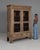 1880s French Provincial Oak Vitrine With Wire Mesh Doors For Sale - Image 9 of 18