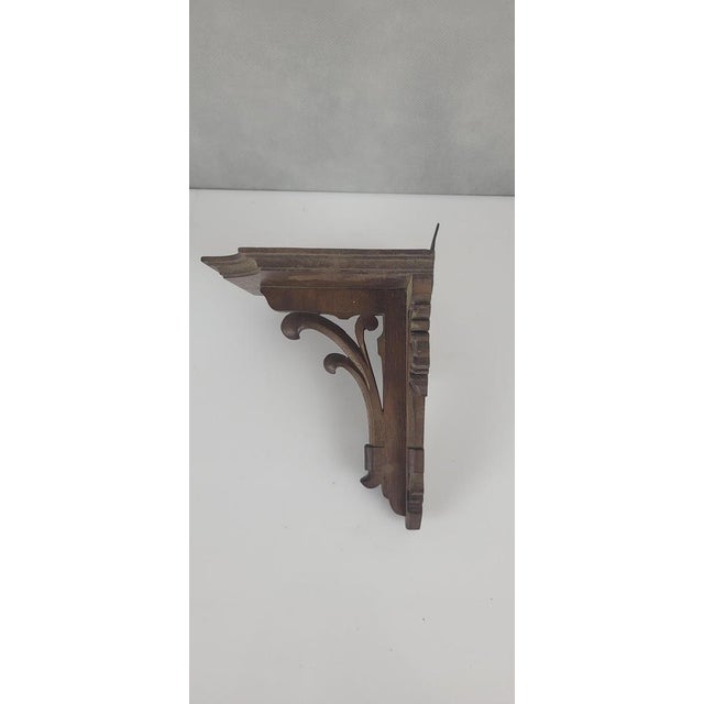 Mahogany Wall Console, 1890s For Sale - Image 5 of 7