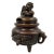 Chinese 20th Century Vintage Chinese Bronze Incense Burner For Sale - Image 3 of 10