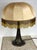 Antique Bronze Beaded Fabric Shade Table Lamp, 1920s For Sale - Image 10 of 10