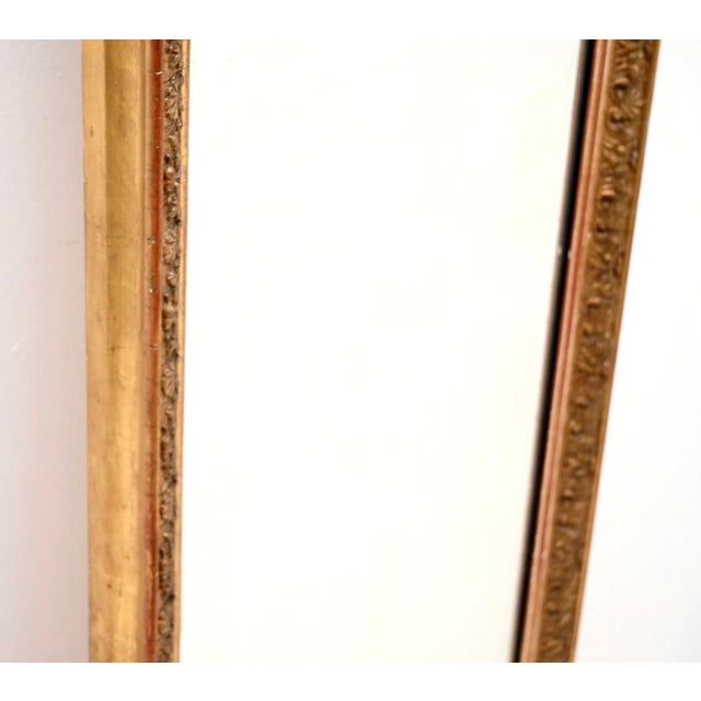 Antique Gilt Wood Mirror from Maple and Co., 1890 For Sale - Image 6 of 10
