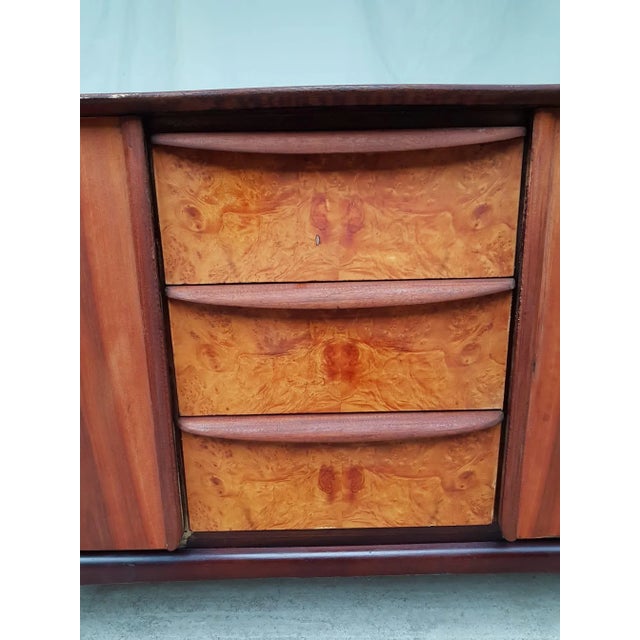 Mid-Century Walnut Sideboard from McIntosh, 1950s For Sale - Image 6 of 11