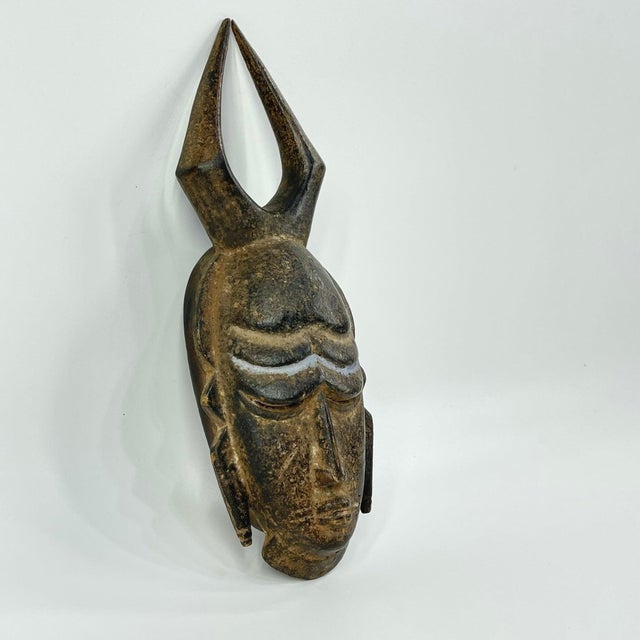 Early 20th Century Djimini Ligbi Do Society Passport Mask Côte d'Ivoire For Sale In Denver - Image 6 of 8